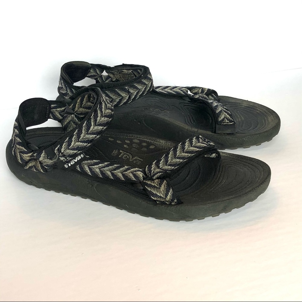 ⭐️ Teva Hurricane Black Sport Sandal Size 10 - Picture 7 of 13